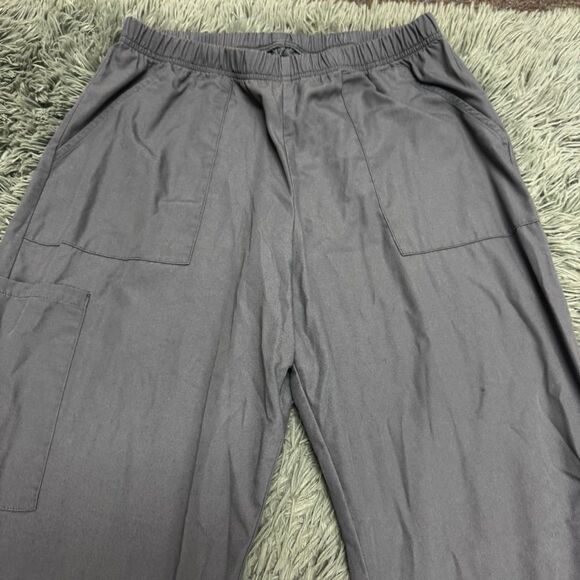 Scrubstar Grey Scrub Pants Size Medium - Picture 3 of 8